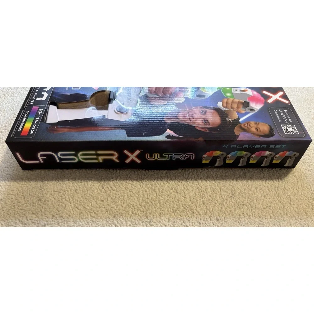 Laser X Ultra 4 Player Laser Tag Set 200 Range Sam's Club Exclusive Tested Works
